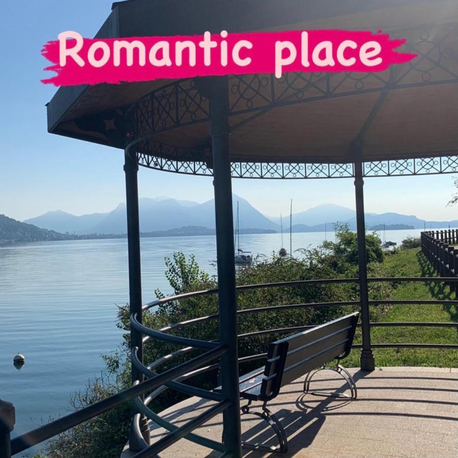 La Feriolina - Appartamento Al Lago Con Giardino Privato Baveno Exteriör bild