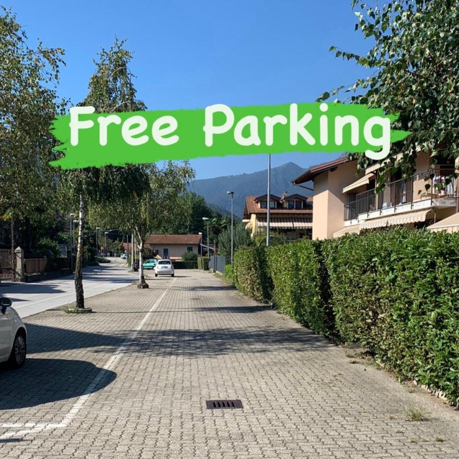 La Feriolina - Appartamento Al Lago Con Giardino Privato Baveno Exteriör bild