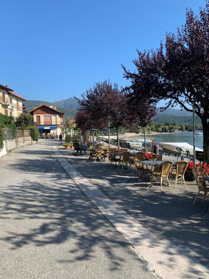 La Feriolina - Appartamento Al Lago Con Giardino Privato Baveno Exteriör bild