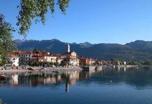 La Feriolina - Appartamento Al Lago Con Giardino Privato Baveno Exteriör bild