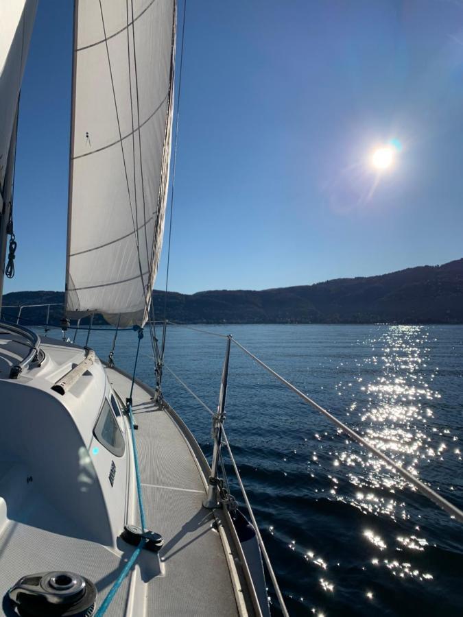 La Feriolina - Appartamento Al Lago Con Giardino Privato Baveno Exteriör bild